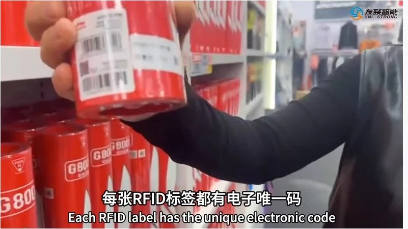 Item RFID tag identification