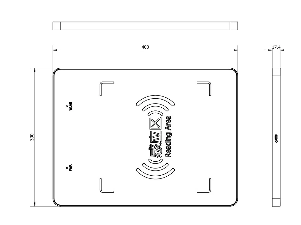YL-DR400 Desktop Reader Product Image 2