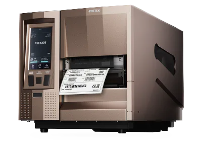 YL-RP100工业RFID标签打印机侧面外观