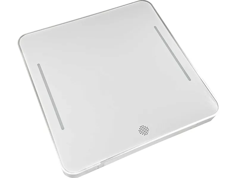 YL-GT400 radar-triggered overhead RFID gate angled view