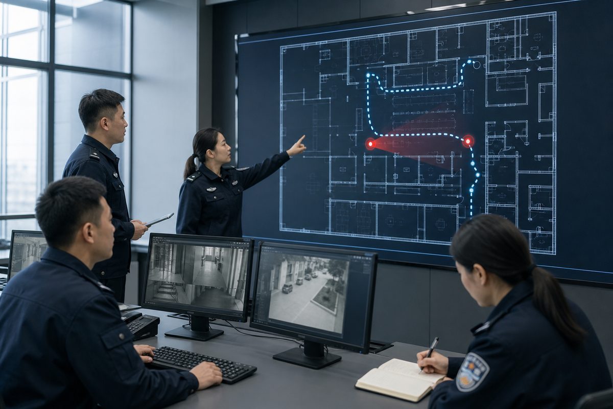 轨迹追溯与报警处置