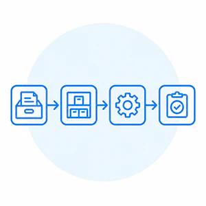 Business process automatic interface